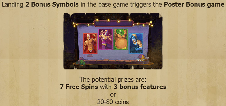 Бонусы слота Lucha Maniacs